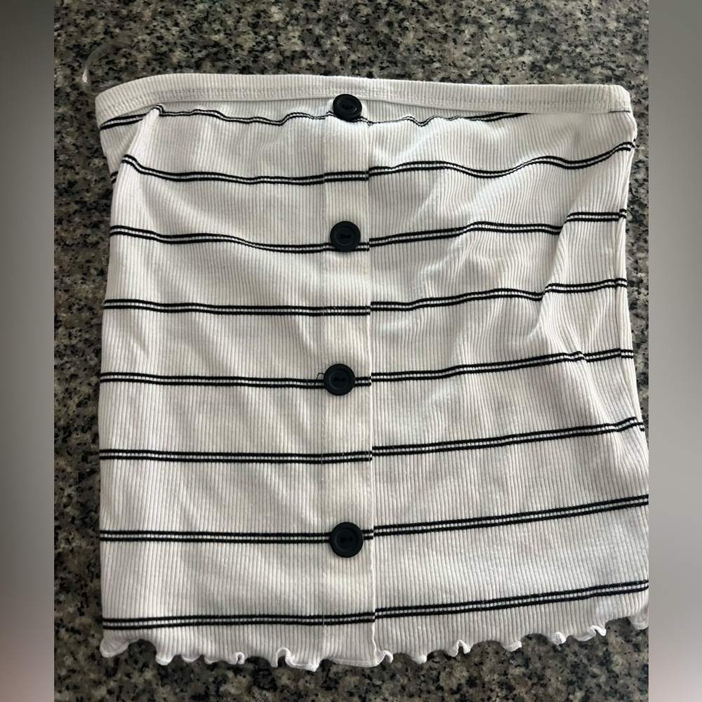 STRIPED TUBE TOP